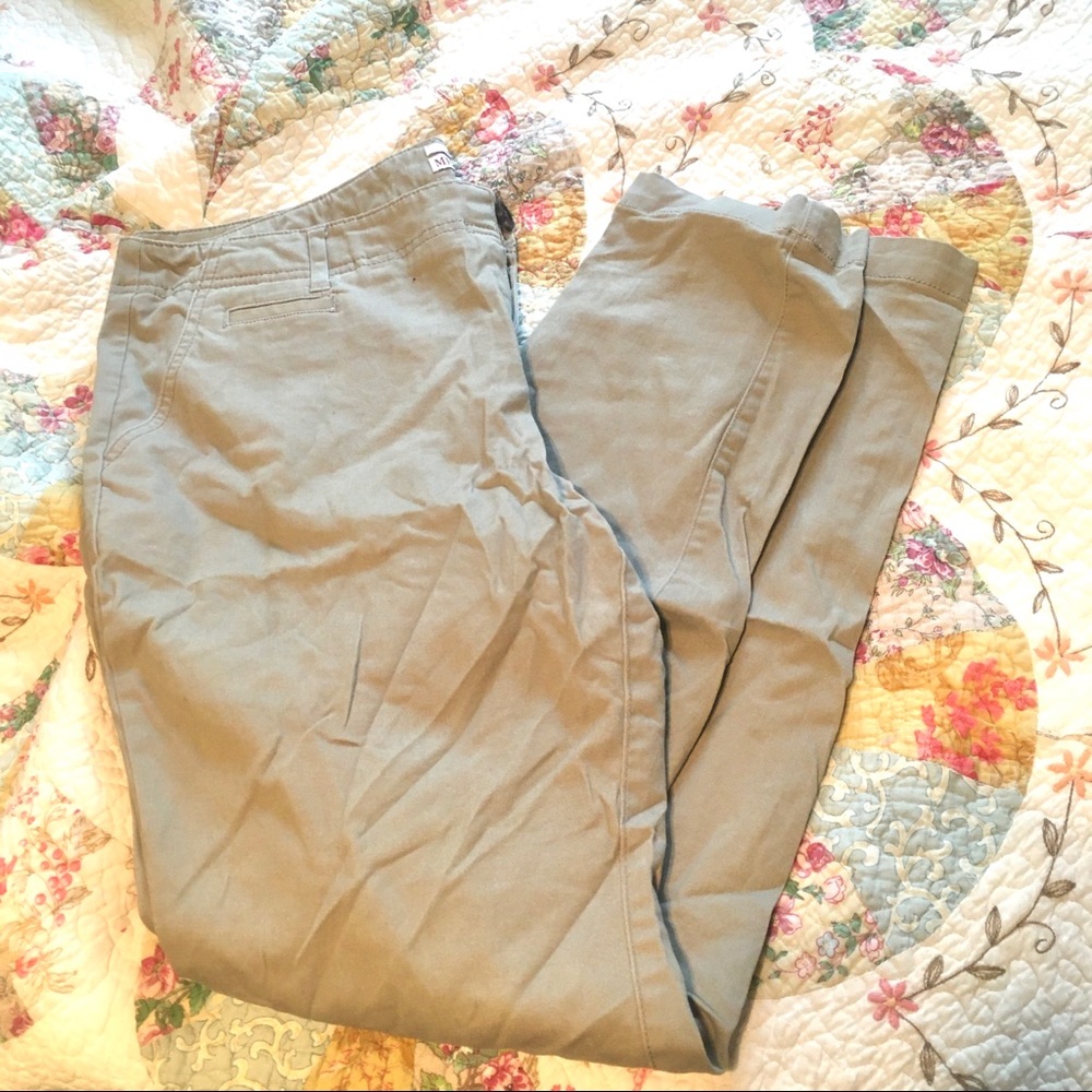 Khaki slacks